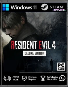 Resident Evil 4 Remake Deluxe Edition Pré-Venda PC Steam Off