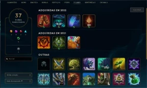 Conta LoL Platina 4 - League of Legends