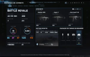 conta WARZONE prestigio7 skins rank platina KD alto - Call of Duty COD