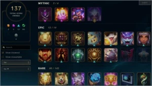 Conta Platina League of legends LOL