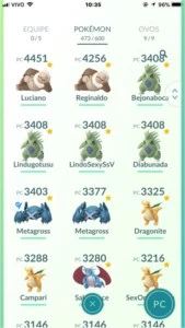 Conta Pokemon Go level 39 - Pokémon