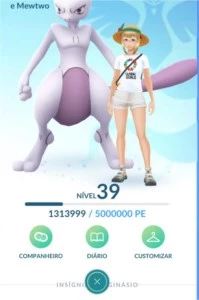 Conta Pokemon Go level 39 - Pokémon