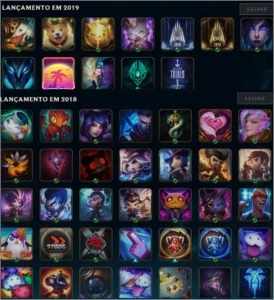 Conta level 227 - League of Legends LOL