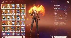BIS:Mavuika,Citlali, Xilonen, Neuvi, Shogun, Nahida e Ayaka - Genshin Impact
