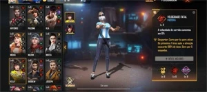 Conta Top! Free Fire Rara com Angelical