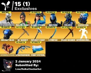 Conta Fortnite 205 Skins FA