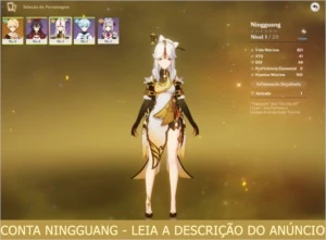CONTA GENSHIN IMPACT NINGGUANG