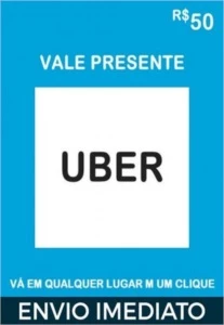 UBER PRÉ-PAGO R$50,00 - Gift Cards