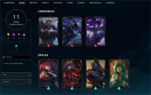 Ótima conta para smurf - League of Legends LOL