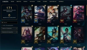 Ótima conta para smurf - League of Legends LOL
