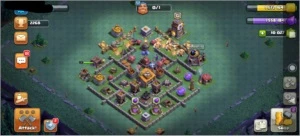 Conta Clash of clans, cv9 Full 10k de gemas