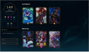 Conta de LOL 149 Skins - League of Legends