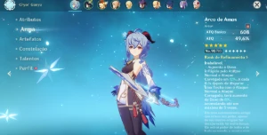 AR54 - 8 Personagens 5* e 3 Armas T5 - Genshin Impact