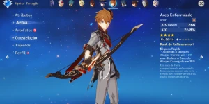 AR54 - 8 Personagens 5* e 3 Armas T5 - Genshin Impact