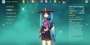 AR54 - 8 Personagens 5* e 3 Armas T5 - Genshin Impact