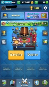 Conta de Clash Royale Level 12 com 15 Lendárias