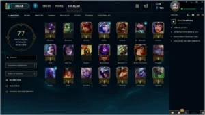 CONTA SMURF PLATINA - CRIADA A 2 MESES - League of Legends LOL