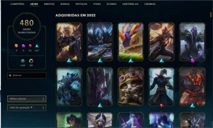 Conta de LOL E VALORANT 478 SKIN ELO MAXIMO GM E IMORTAL - League of Legends