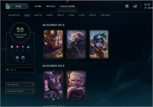 CONTA LOL DIAMANTE 4 61W/13L 82%WR - League of Legends