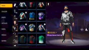 Conta de freefire gemada