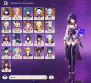 GANYU + YAE MIKO + QIQI + RAIDEN - Genshin Impact