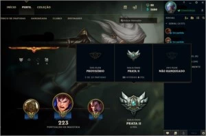 Conta Prata 2 Lvl 66  season 6 e 7 Ouro - League of Legends LOL