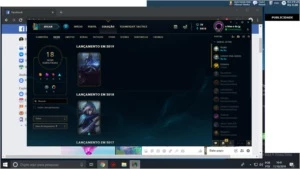 conta lol platina 4 para smurf. - League of Legends