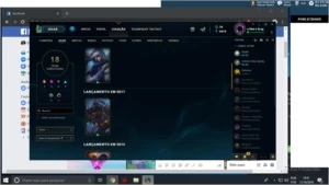 conta lol platina 4 para smurf. - League of Legends