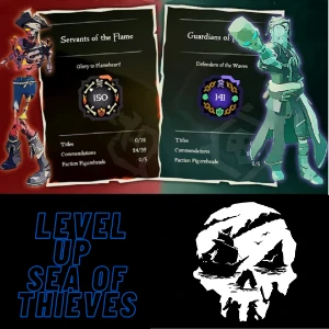 Rank Pvp, Level Up Sea Of Thieves/Elo Job