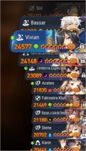 Vendo conta do Epic Seven - Genshin Impact