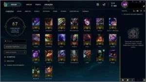 Conta lol - Lv 39 - 37 Campeões - League of Legends