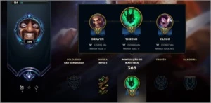 Conta League of Legends LOL