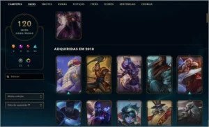 Conta League of Legends LOL