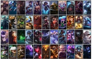 Conta Unranked com TODOS os champs e 221 Skins + 1 Prestigio - League of Legends LOL
