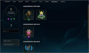 Conta de Lol Prata 1 com mmr bom boa pra smurfs - League of Legends