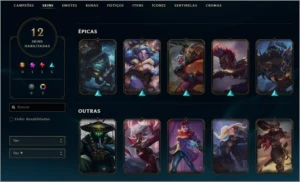Conta de Lol Prata 1 com mmr bom boa pra smurfs - League of Legends