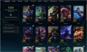 Conta de Lol Prata 1 com mmr bom boa pra smurfs - League of Legends