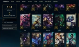 Conta de Lol Prata 1 com mmr bom boa pra smurfs - League of Legends