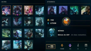 Smurf Premium C/ Renekton Hextec + 700Rp - League of Legends LOL