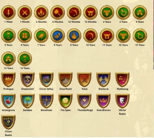 Conta Aqw 15 anos. Raros, end Farms e IODA pra usar - Adventure Quest World