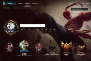 Conta League of Legends GOLD 1 + All Champs e 60 Skins LOL