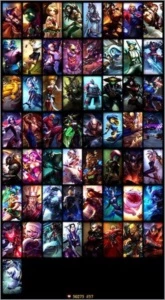Conta League of Legends GOLD 1 + All Champs e 60 Skins LOL