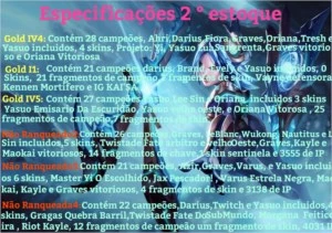 Contas de League of Legends escolha o seu tipo ideal! LOL