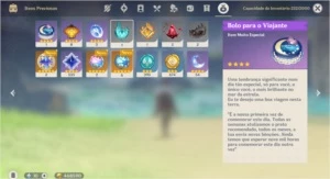 Conta AR 43 Xiao + Lança jade, Zhongli, Diluc e Mona - Genshin Impact