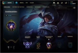 CONTA DIAMANTE II LOL - League of Legends