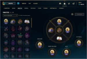 CONTA DIAMANTE II LOL - League of Legends