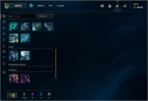 CONTA DIAMANTE II LOL - League of Legends