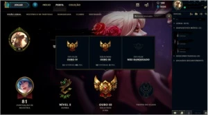 Conta Gold 3. - League of Legends LOL