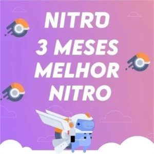DISCORD NITRO GAMING - 3 MESES - ENVIO IMEDIATO
