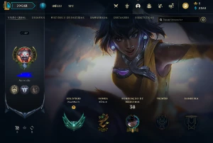 Conta de lol smurf platina 4 - League of Legends